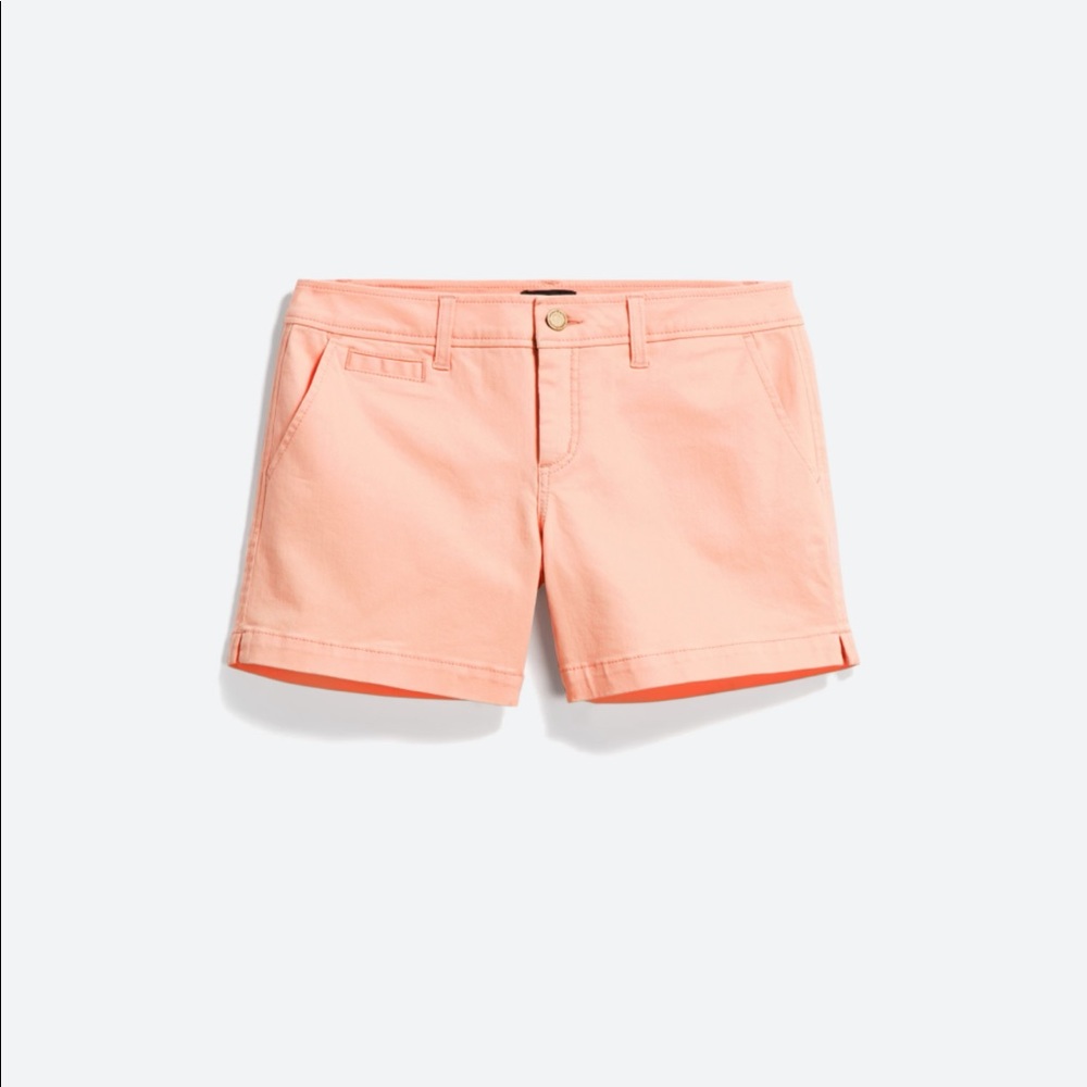 Peach shorts size 8